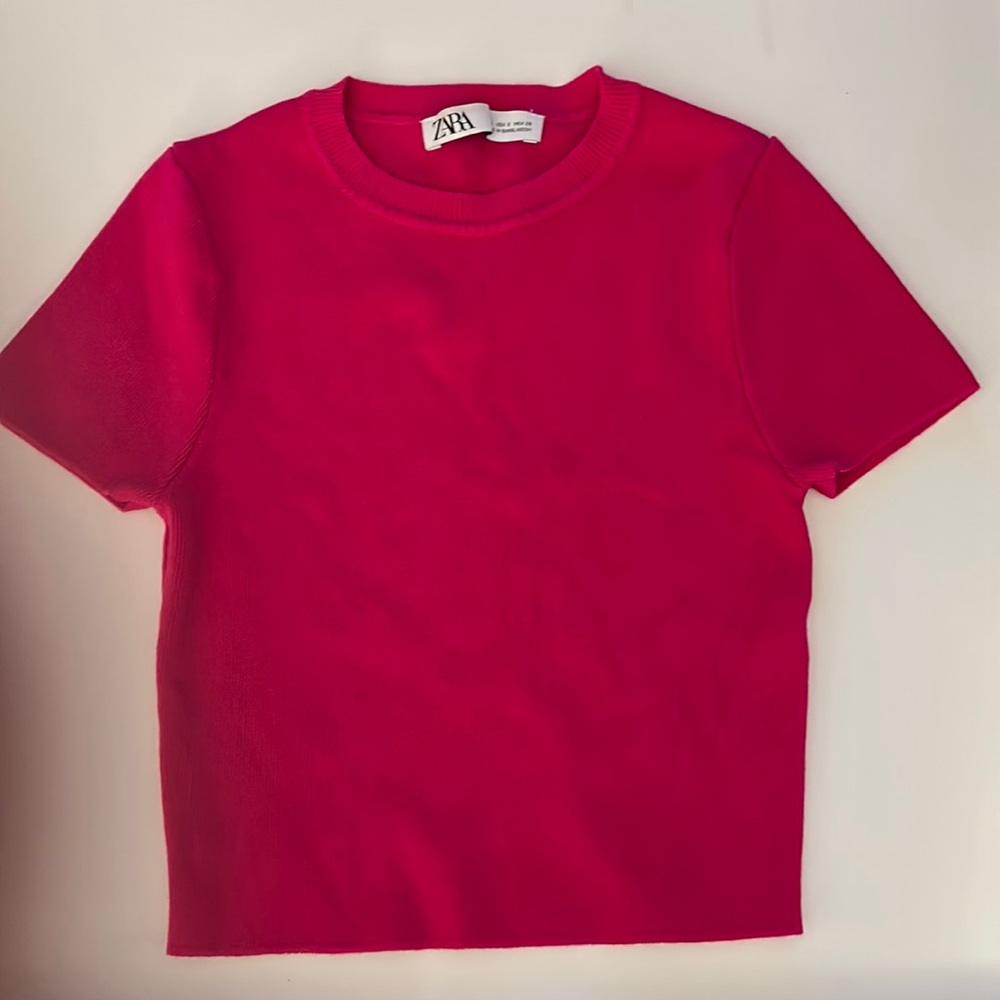 Zara Hot Pink shirt